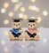 Ceramic Graduation Bears Salt and Pepper Shakers, Graduation Gift, Graduation Decor
